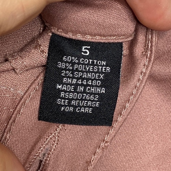 Tinseltown Mauve Women’s Skinny Pants Size 5 - Picture 6 of 7